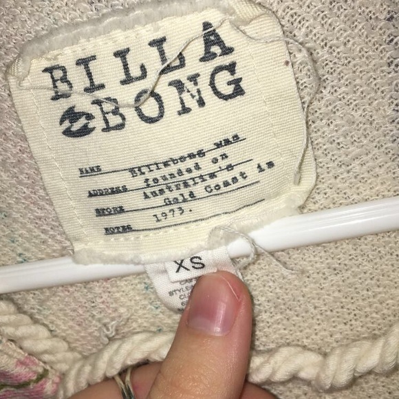 Billabong Lace Up Hoodie - Picture 4 of 4